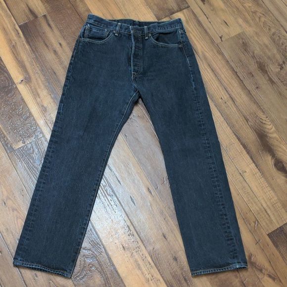 Levi's Other - Levi's 501 Button Fly Jeans In Black Men's 33x32